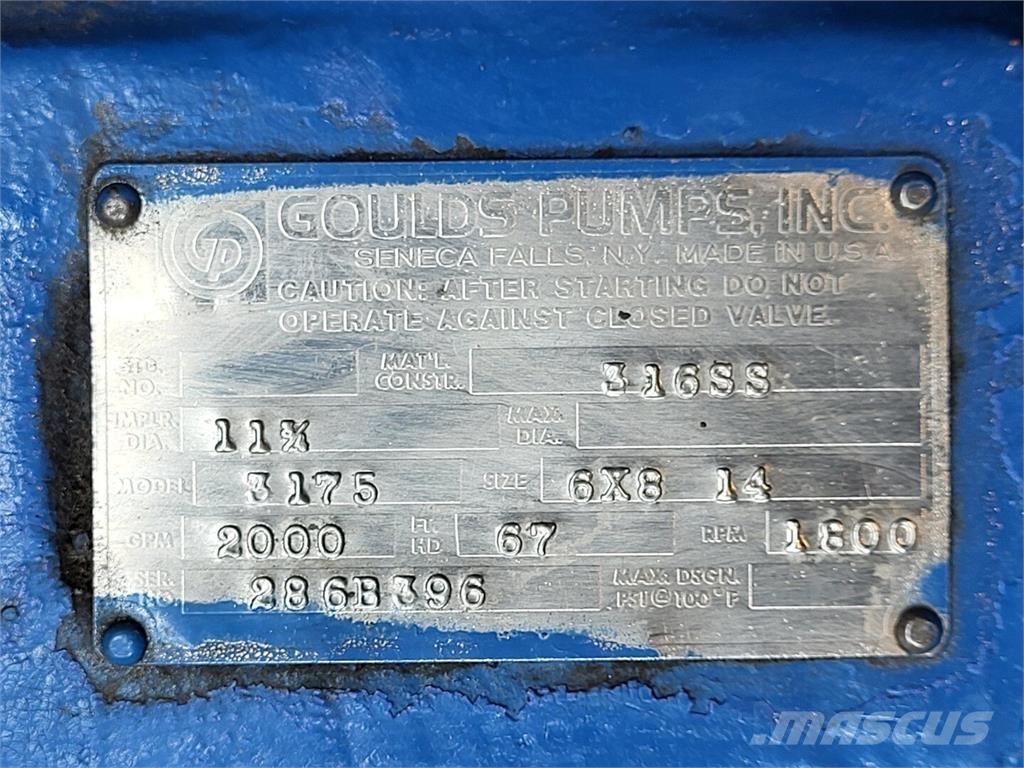  GOULDS 3175 Гидронасосы