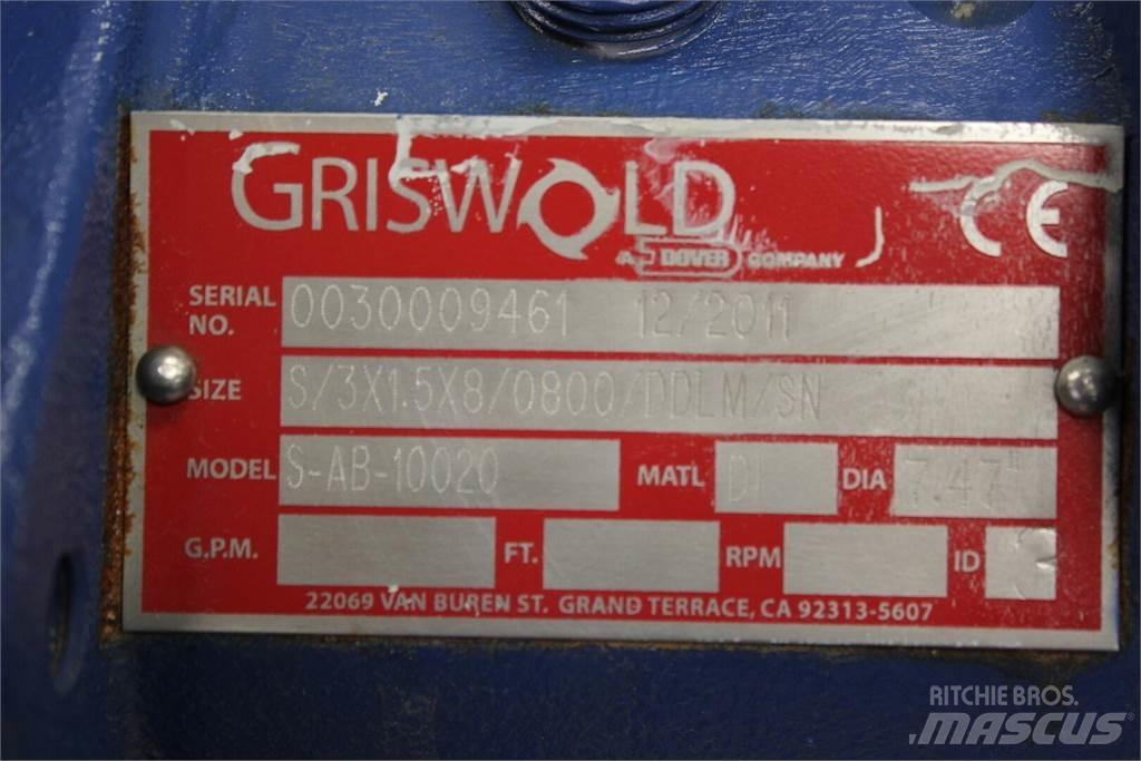  GRISWOLD S-AB-10020 Гидронасосы