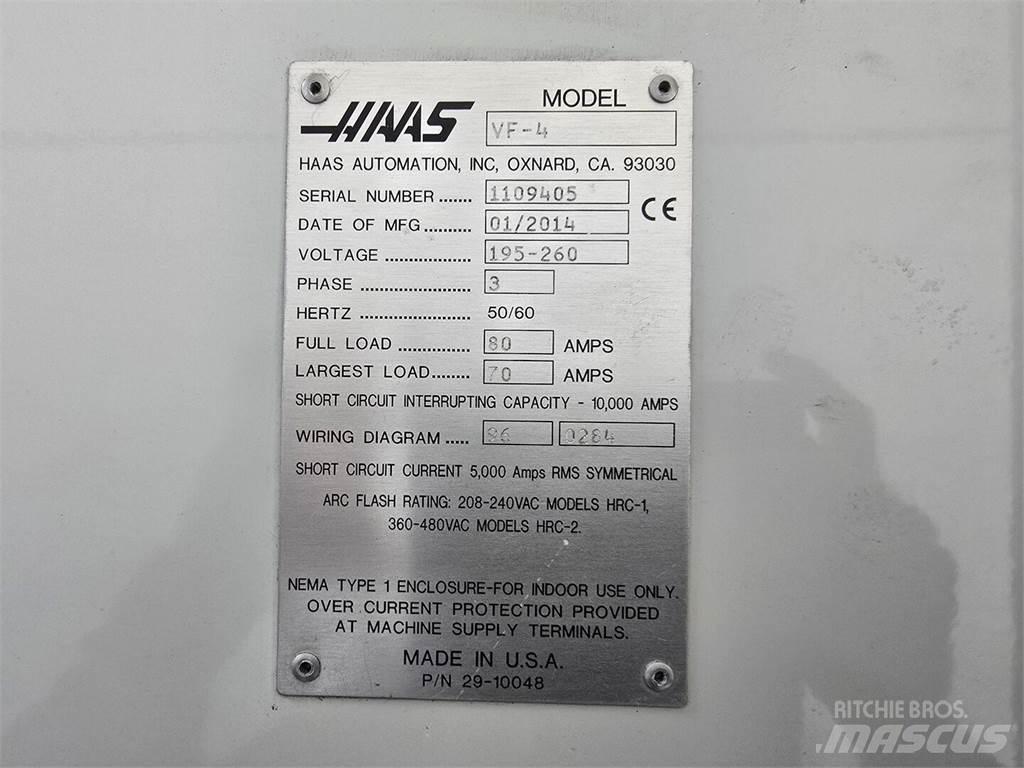Haas VF-4 Строительная техника - Другие