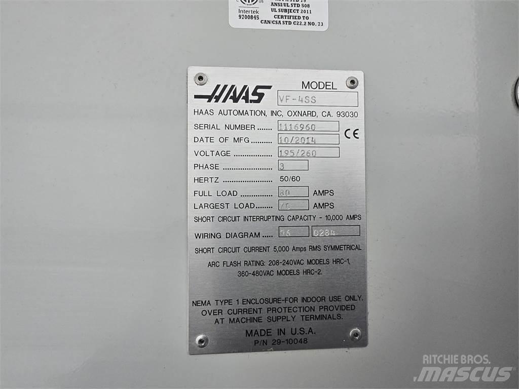 Haas VF-4SS Строительная техника - Другие