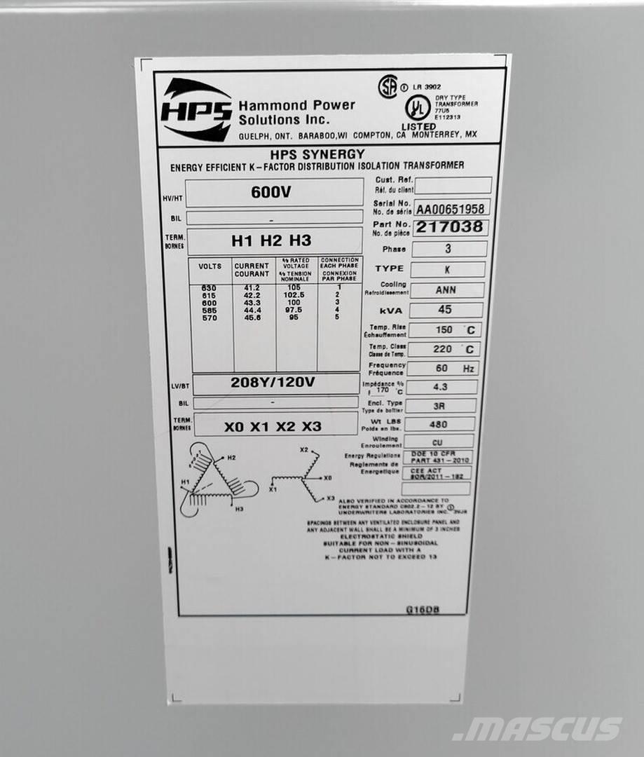 HAMMOND 217038 Строительная техника - Другие