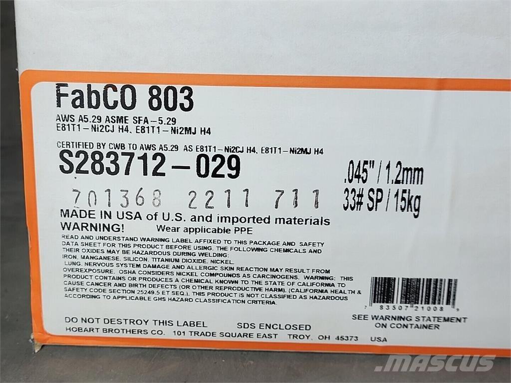 Hobart S283712-029 Сварочные аппараты