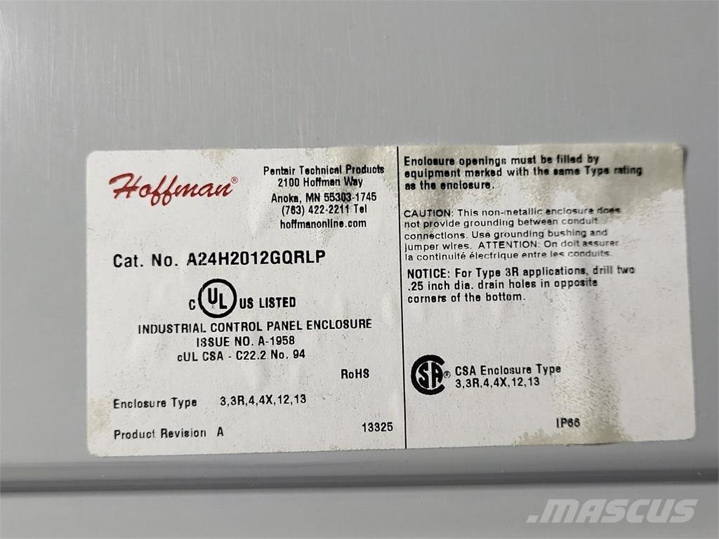 Hoffman A24H2012GQRLP Строительная техника - Другие