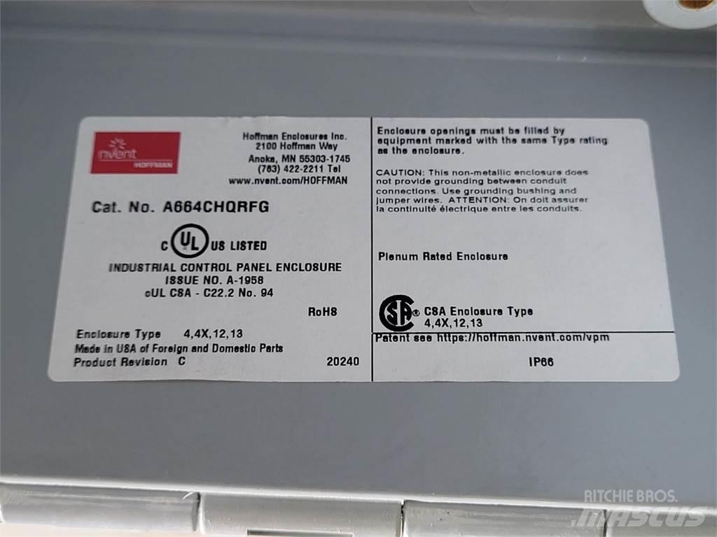 Hoffman A664CHQRFG Строительная техника - Другие