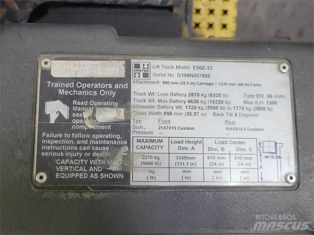 Hyster E50Z-33 Строительная техника - Другие