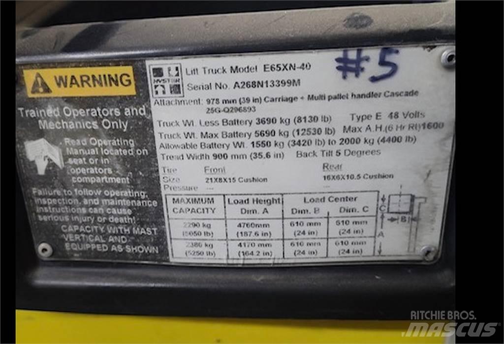 Hyster E65XN-40 Строительная техника - Другие