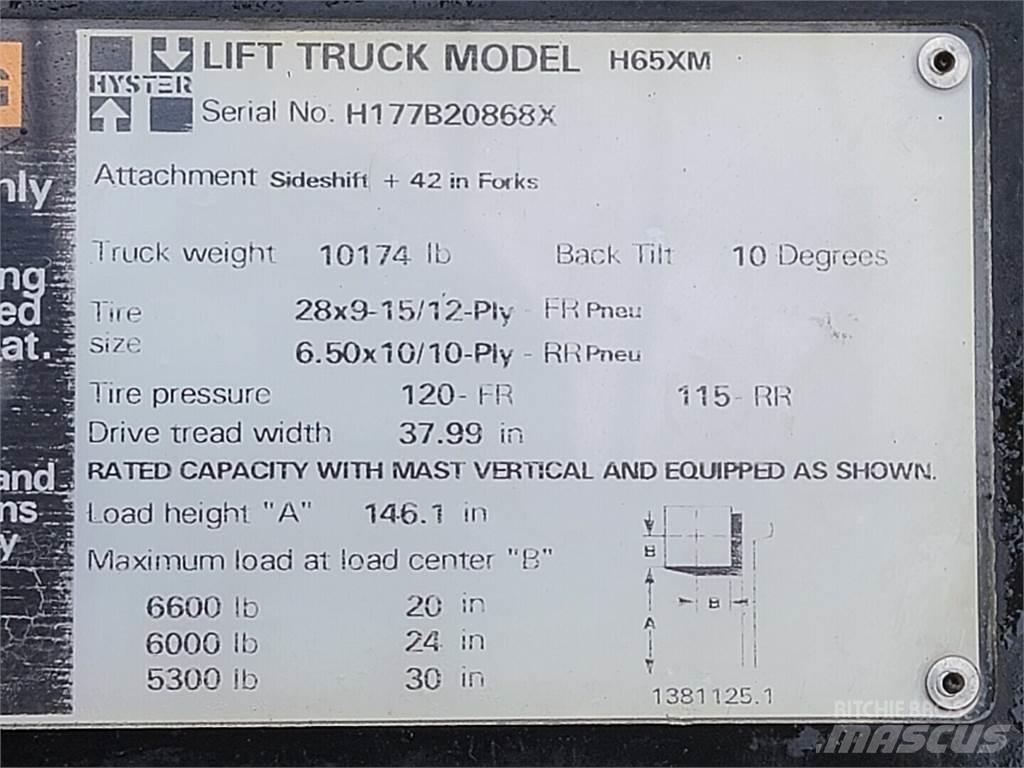 Hyster H65XM Строительная техника - Другие