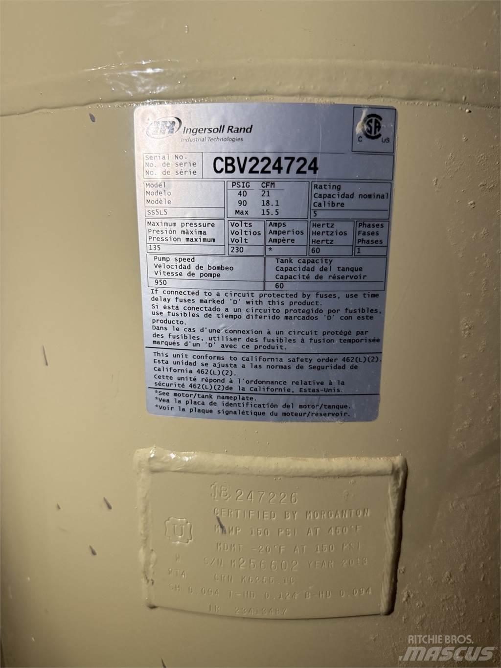 Ingersoll Rand SS5L5 Воздушные компрессоры