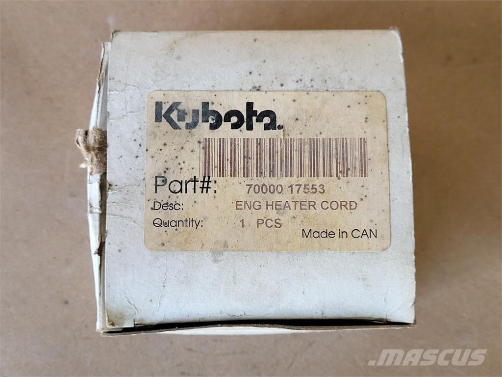 Kubota 70000-17553 Строительная техника - Другие