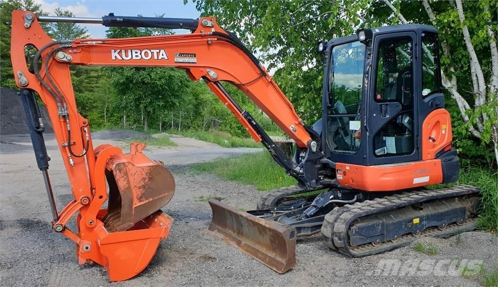 Kubota U55-4 Колёсные экскаваторы