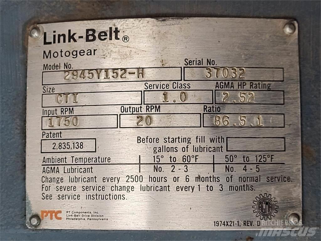 Link-Belt 2945Y152-H Строительная техника - Другие
