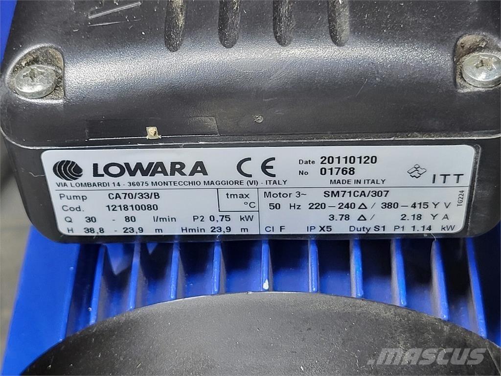  LOWARA CA70/33/B Гидронасосы
