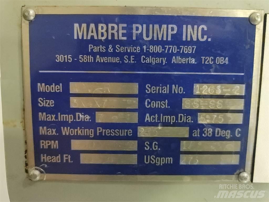  MABRE PUMP WPV-R Гидронасосы
