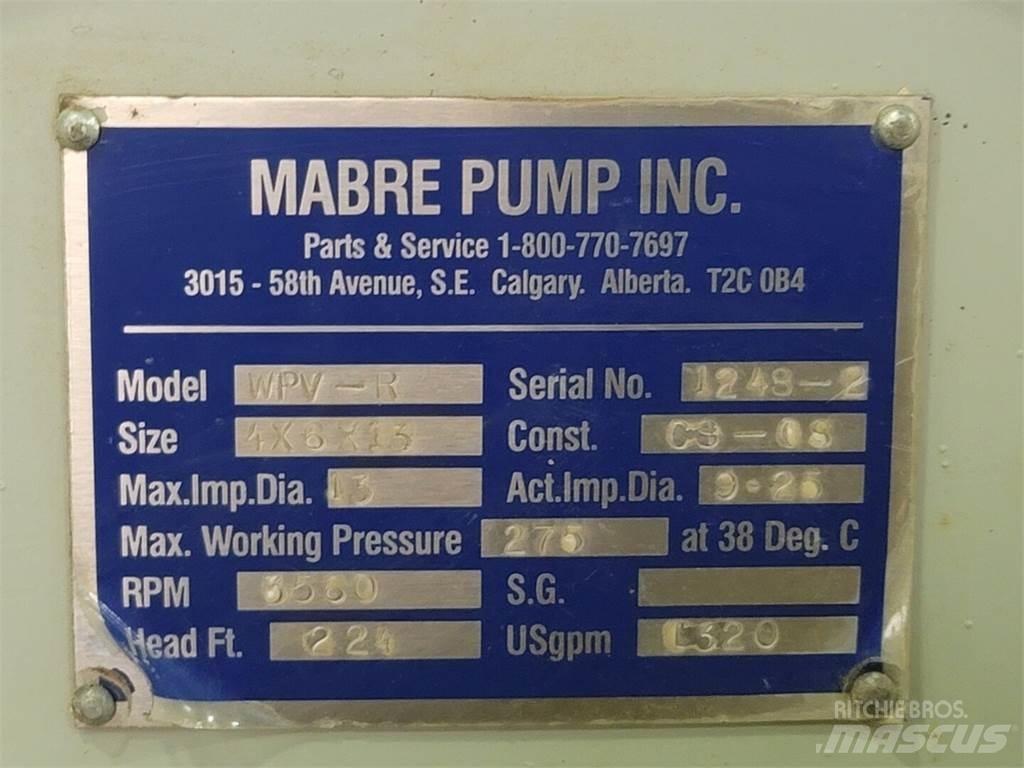  MABRE PUMP WPV-R Гидронасосы