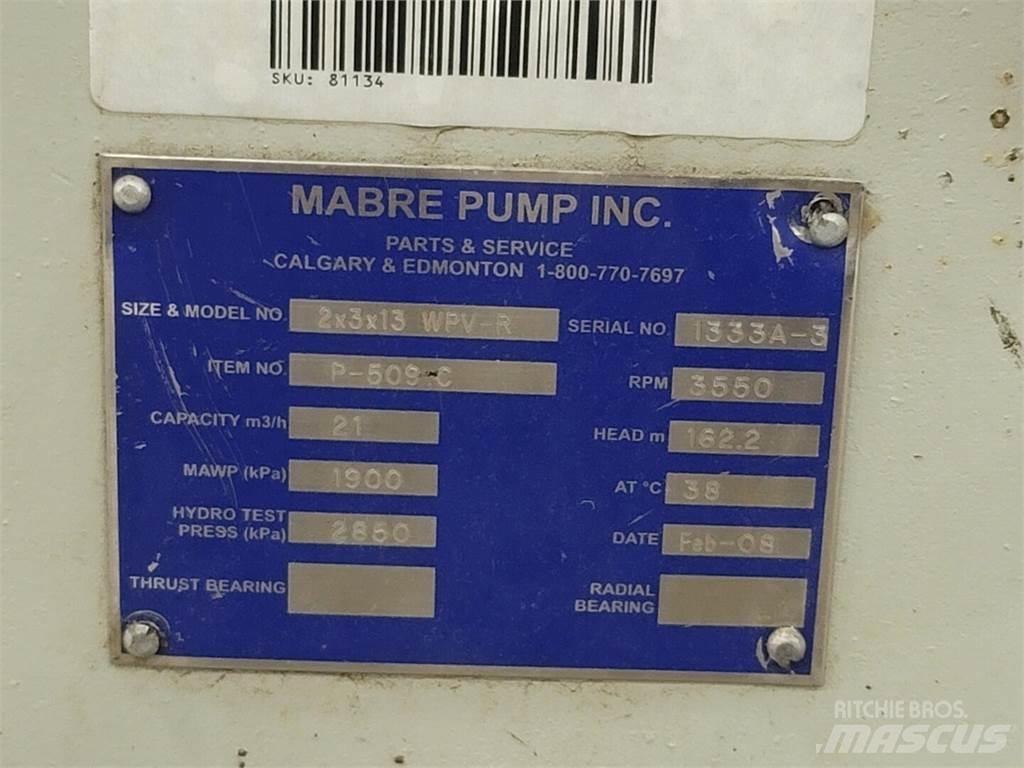  MABRE PUMP WPV-R Гидронасосы