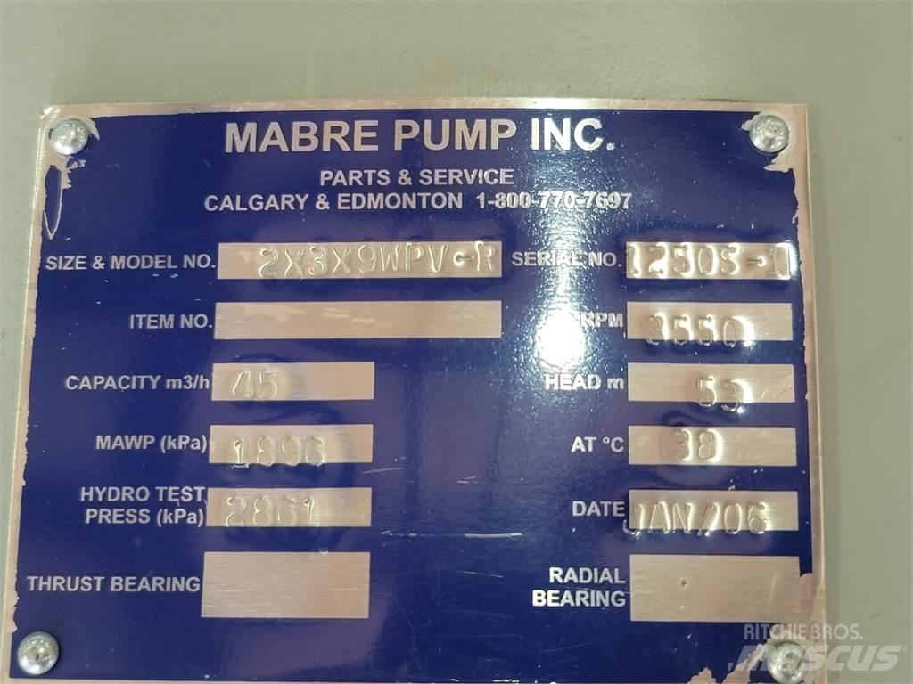  MABRE PUMP WPV-R Гидронасосы
