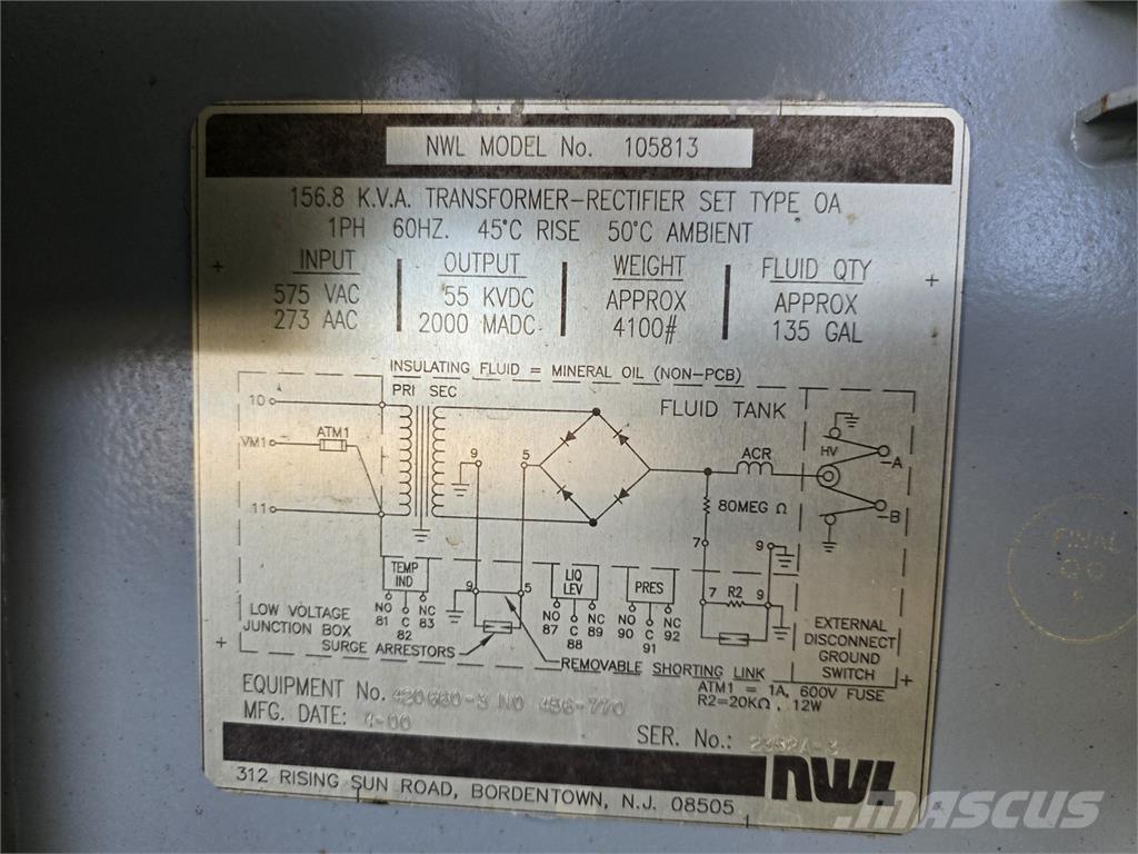  NWL 105813 Строительная техника - Другие