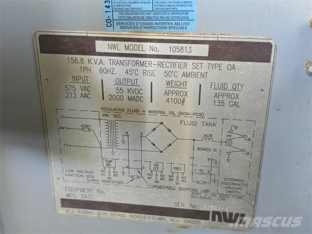  NWL 105813 Строительная техника - Другие