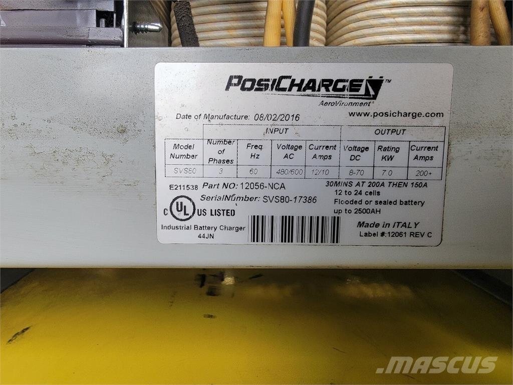  POSICHARGE SVS80 Зарядные устройства