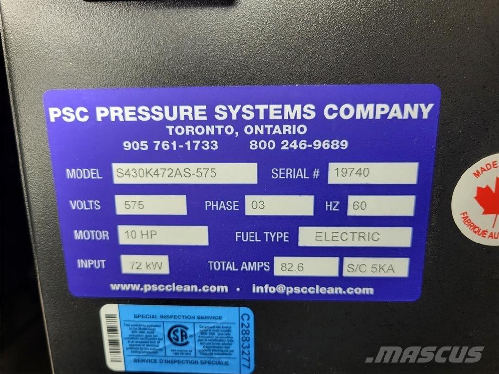  PSC S430K472AS-575 Мойки низкого давления