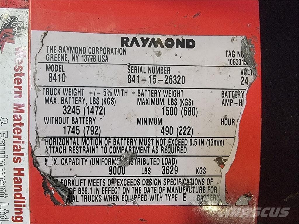 Raymond 8410 Строительная техника - Другие