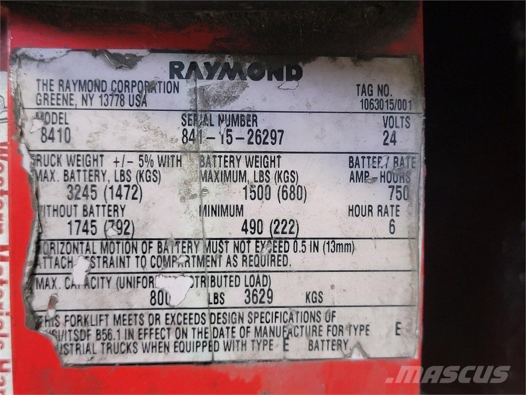 Raymond 8410 Строительная техника - Другие