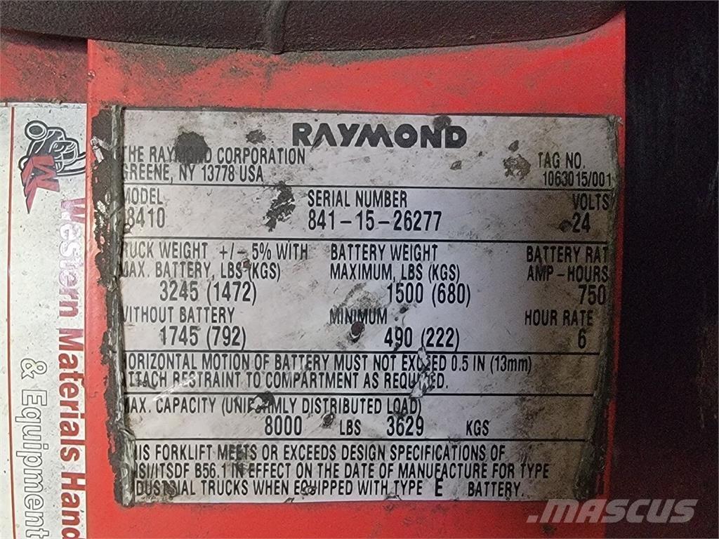 Raymond 8410 Строительная техника - Другие