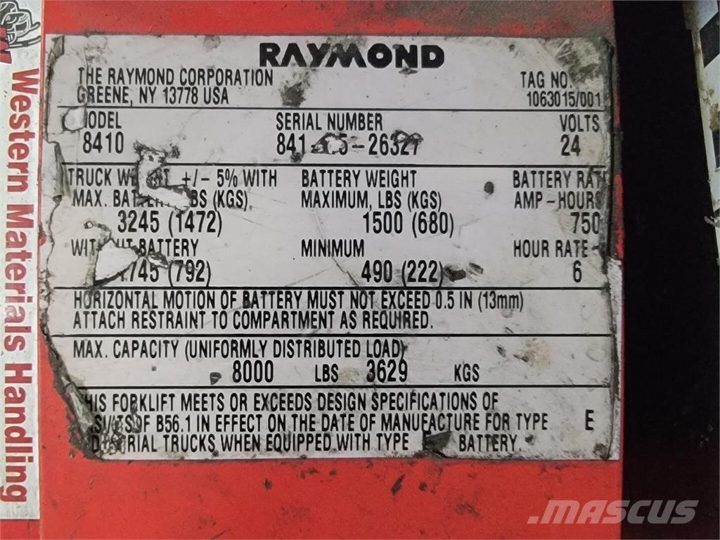 Raymond 8410 Строительная техника - Другие