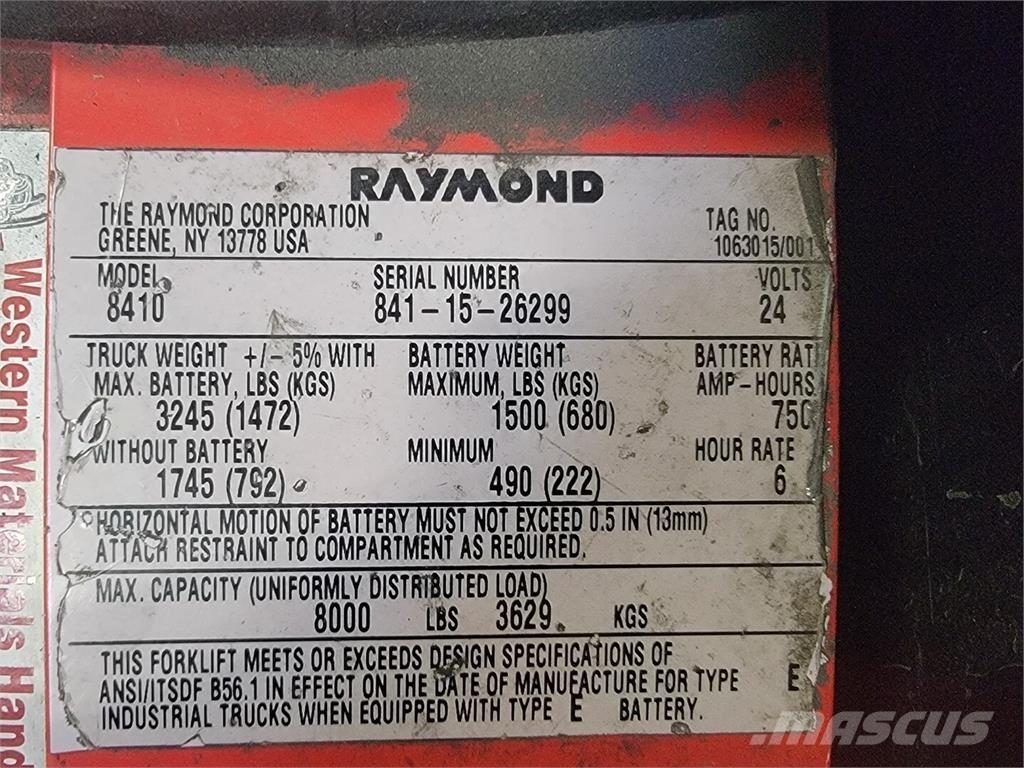 Raymond 8410 Строительная техника - Другие