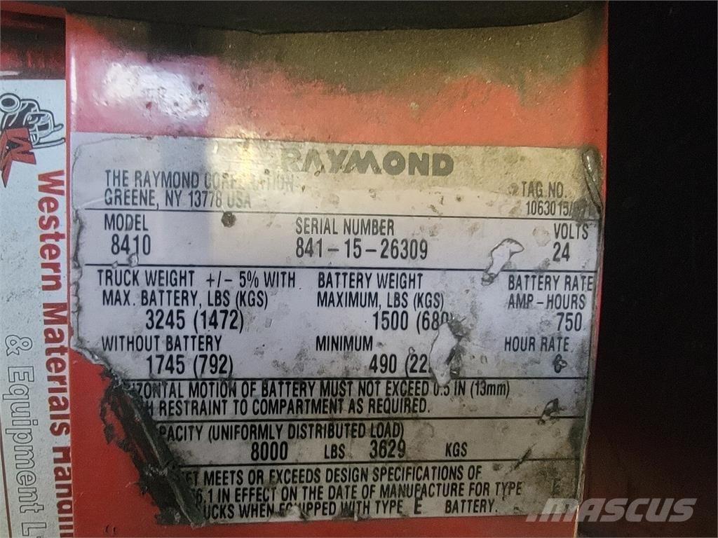 Raymond 8410 Строительная техника - Другие