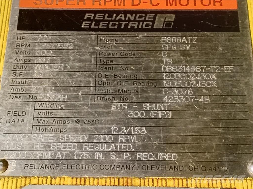  RELIANCE ELECTRIC Промышленные двигатели