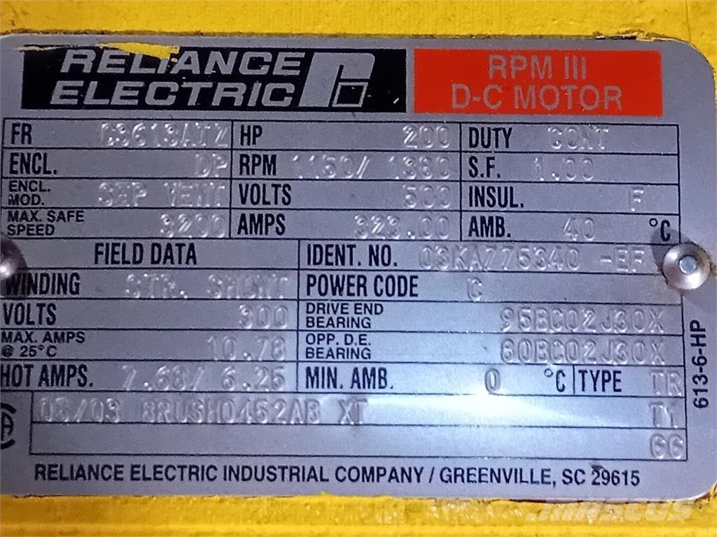  RELIANCE ELECTRIC Промышленные двигатели