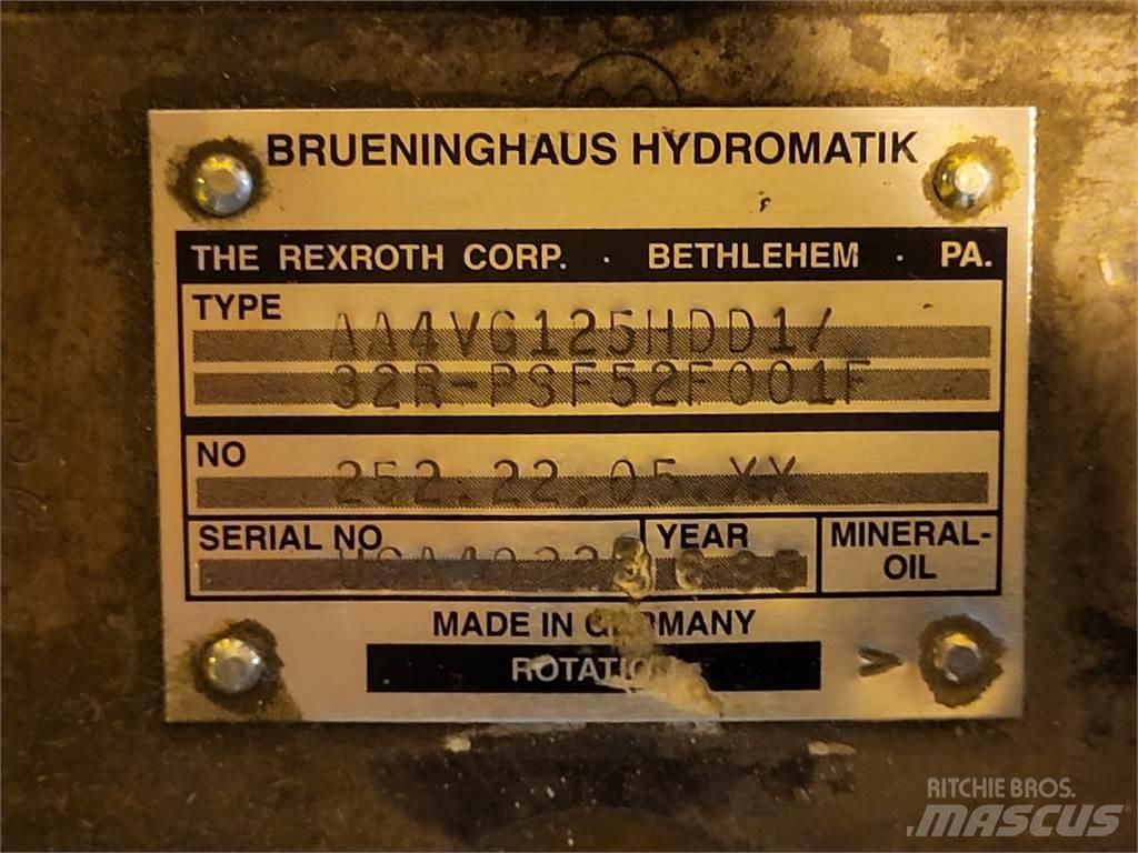 Rexroth A4VG125HDD1 Гидронасосы
