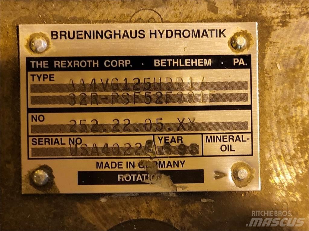 Rexroth A4VG125HDD1 Гидронасосы