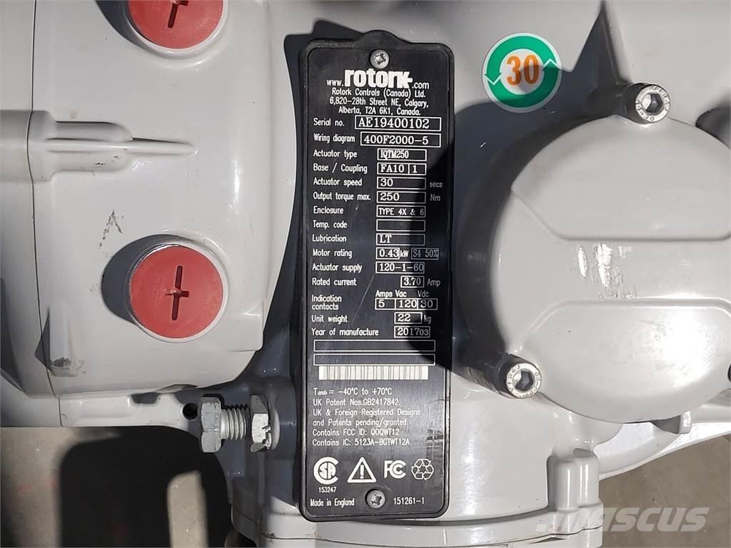  ROTORK IQTM250 Строительная техника - Другие