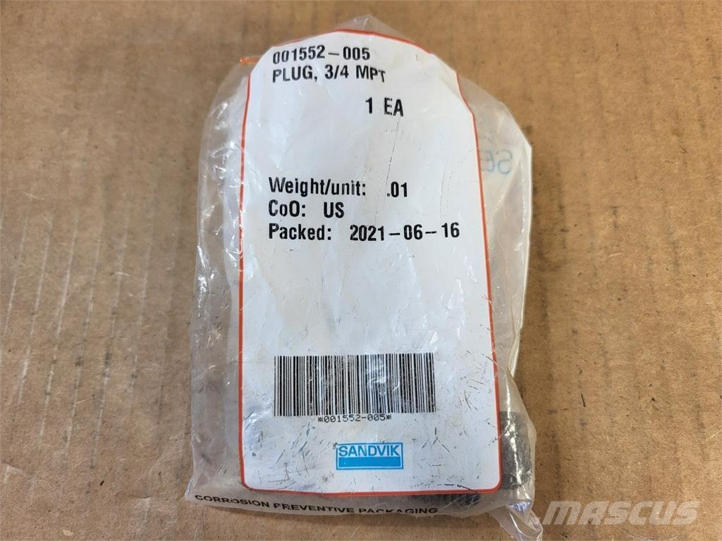 Sandvik 001552-005 Компоненты строительной техники