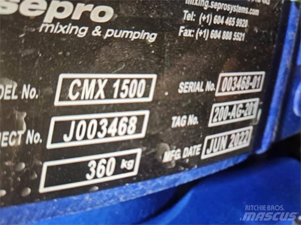  SEPRO CMX1500 Гидронасосы