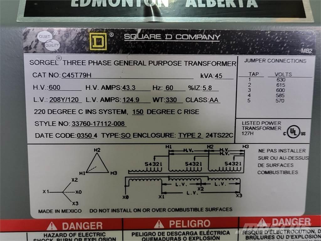  SQUARE D C45T79H Строительная техника - Другие