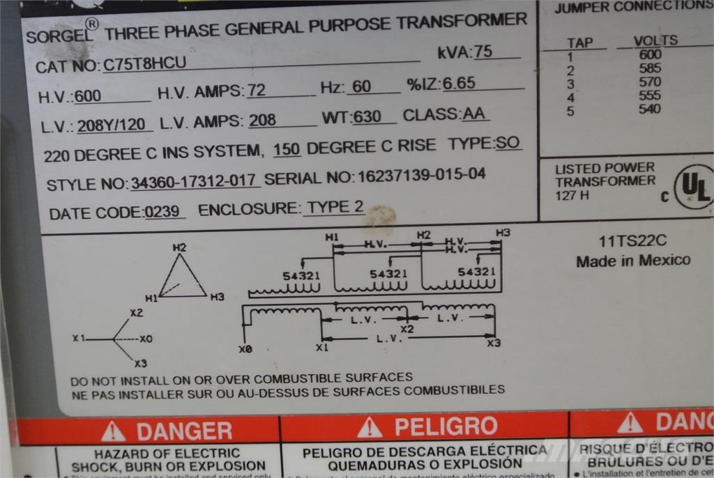  SQUARE D C75T8HCU Строительная техника - Другие
