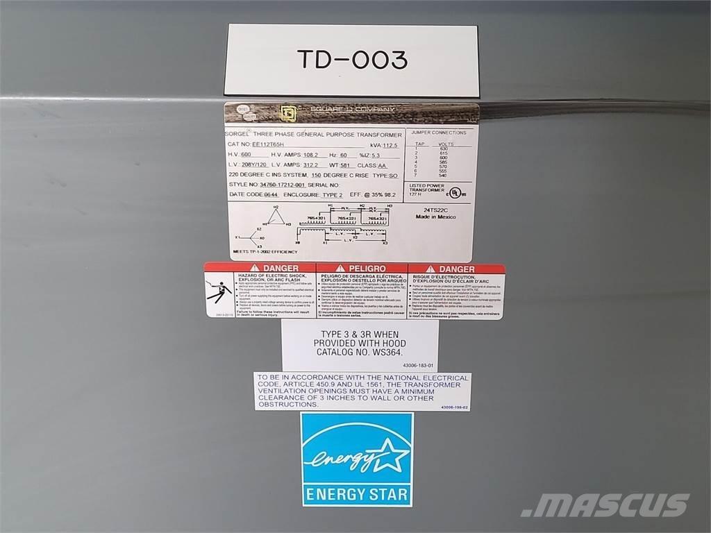  SQUARE D EE112T65H Строительная техника - Другие