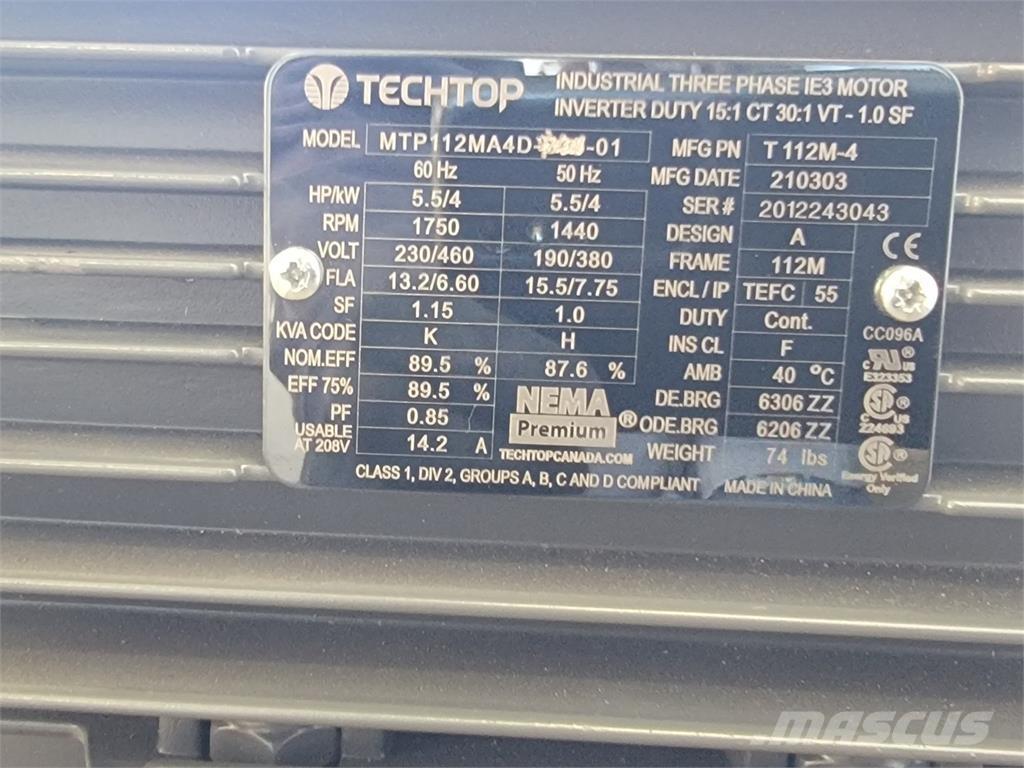  TECHTOP MTP112MA4D Промышленные двигатели