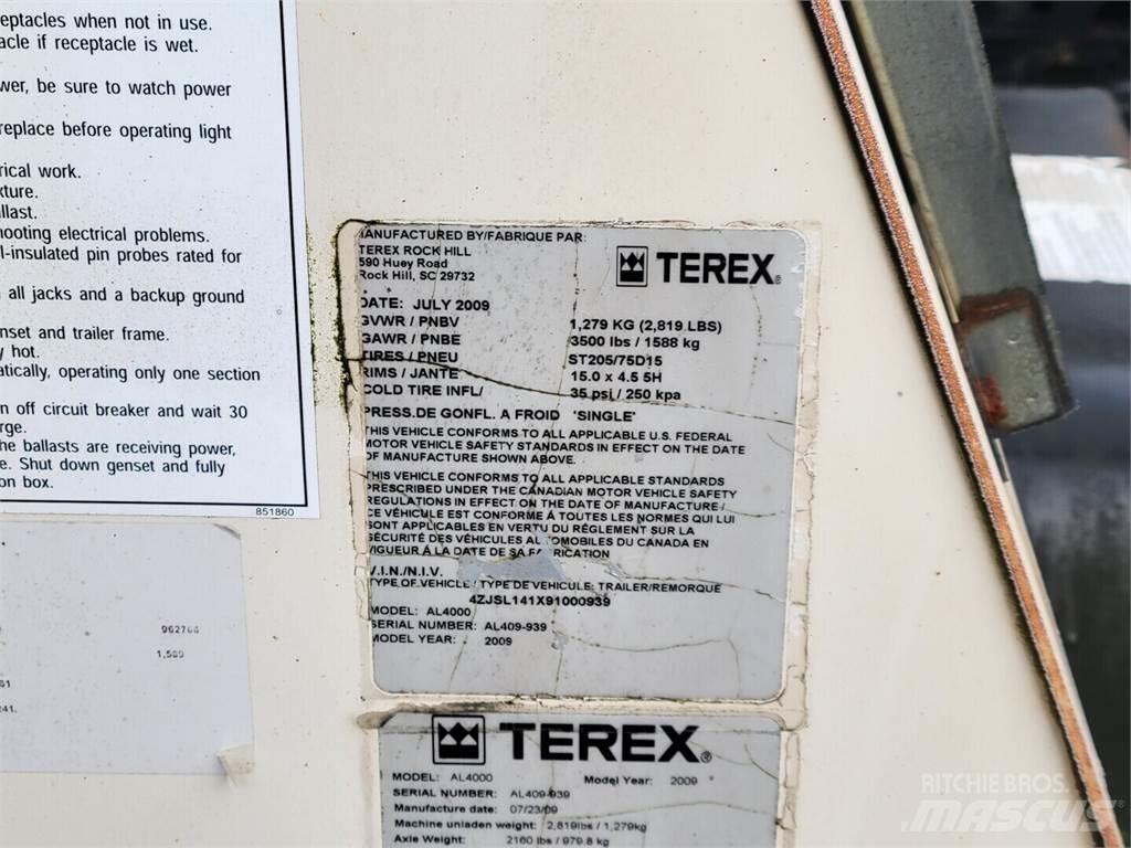Terex AL4000 Компоненты строительной техники