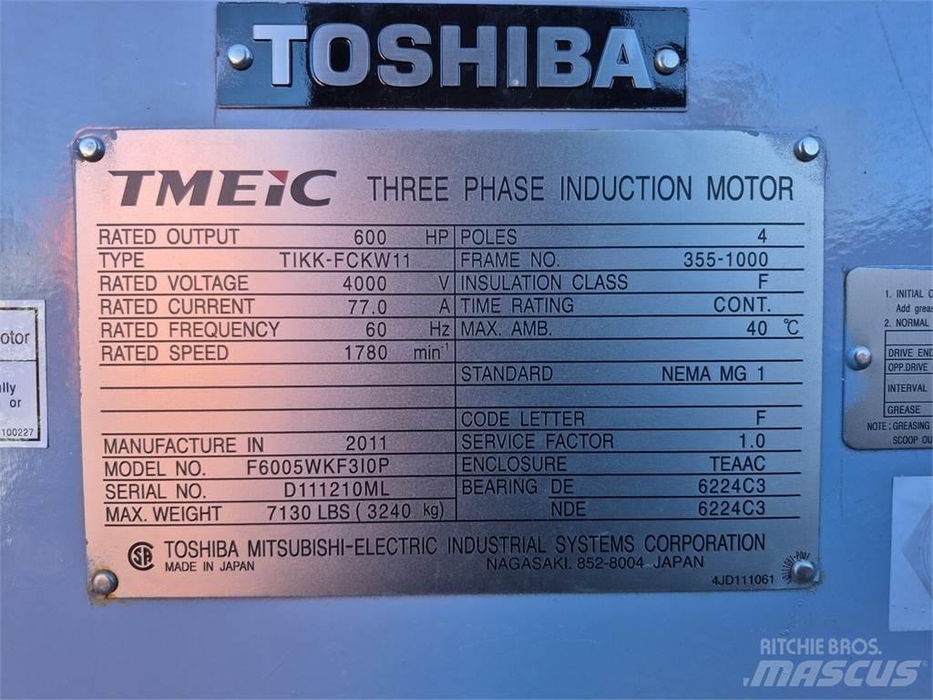  TOSHIBA F6005WKF3I0P Промышленные двигатели