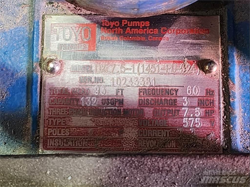 Toyo DXL7.5-1 Гидронасосы