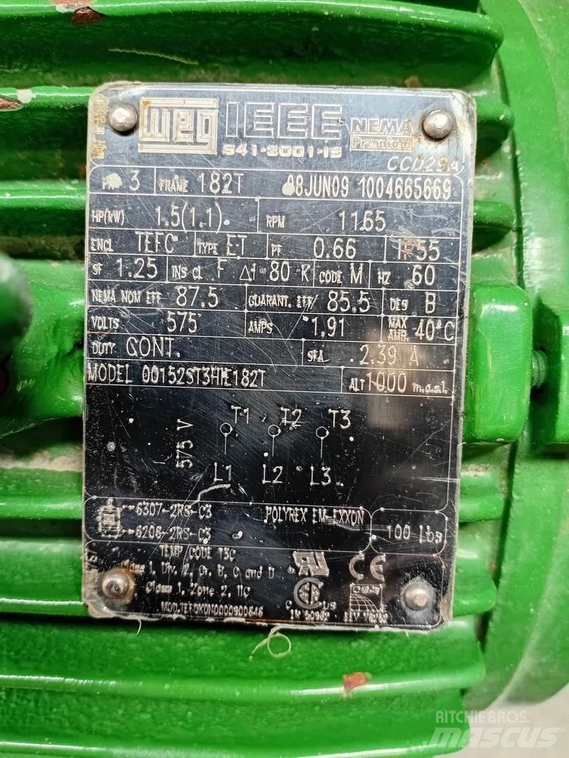  WEG 00152ST3HIE182T Промышленные двигатели