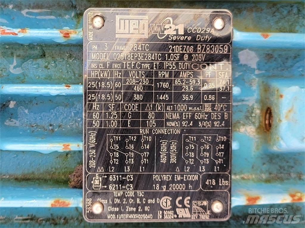  WEG 02518EP3E284TC Промышленные двигатели