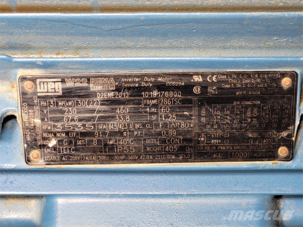  WEG W22 Промышленные двигатели