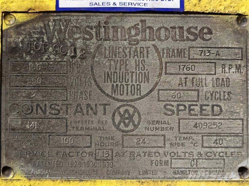 Westinghouse HS Промышленные двигатели