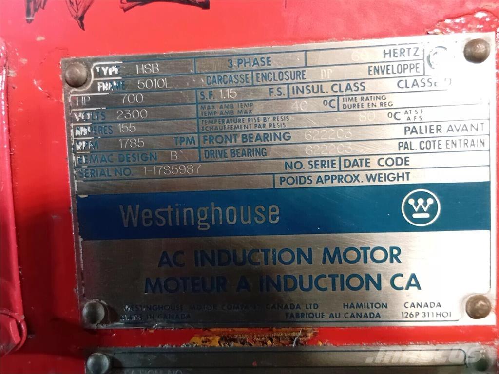 Westinghouse HSB Промышленные двигатели