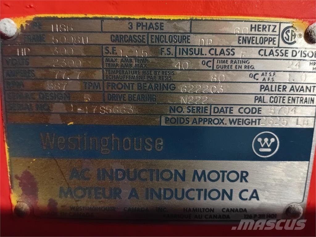 Westinghouse HSB Промышленные двигатели